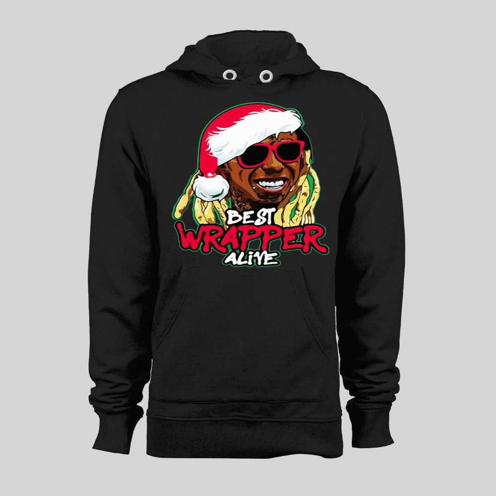 WRAPPER PARODY CHRISTMAS HOODIE
